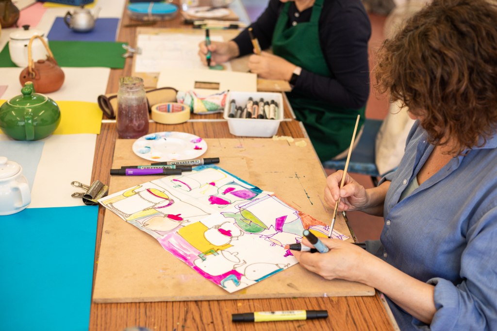 Creative sessions for people aged&nbsp;50yrs+